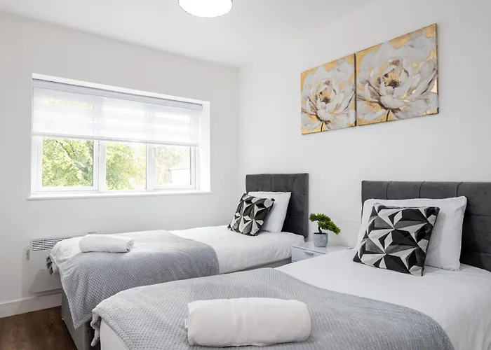 Luxury 2Br Apartment In Chorlton, Free Parking